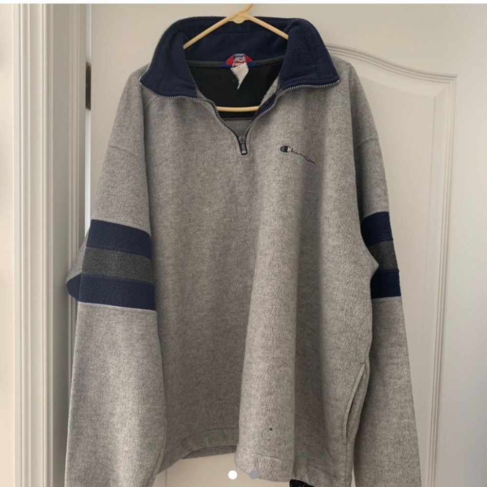 Champion Quarter Zip Sweatshirt